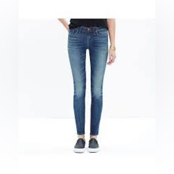Madewell Denim - MADEWELL THE SKINNY SKINNY HAND DISTRESSED JEANS SIZE 26 EEEUC